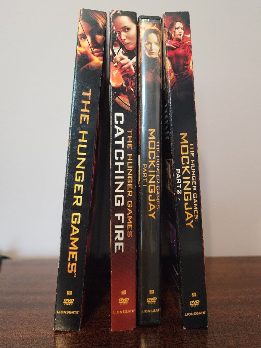 Hunger Games DVD Set of 4 Movies